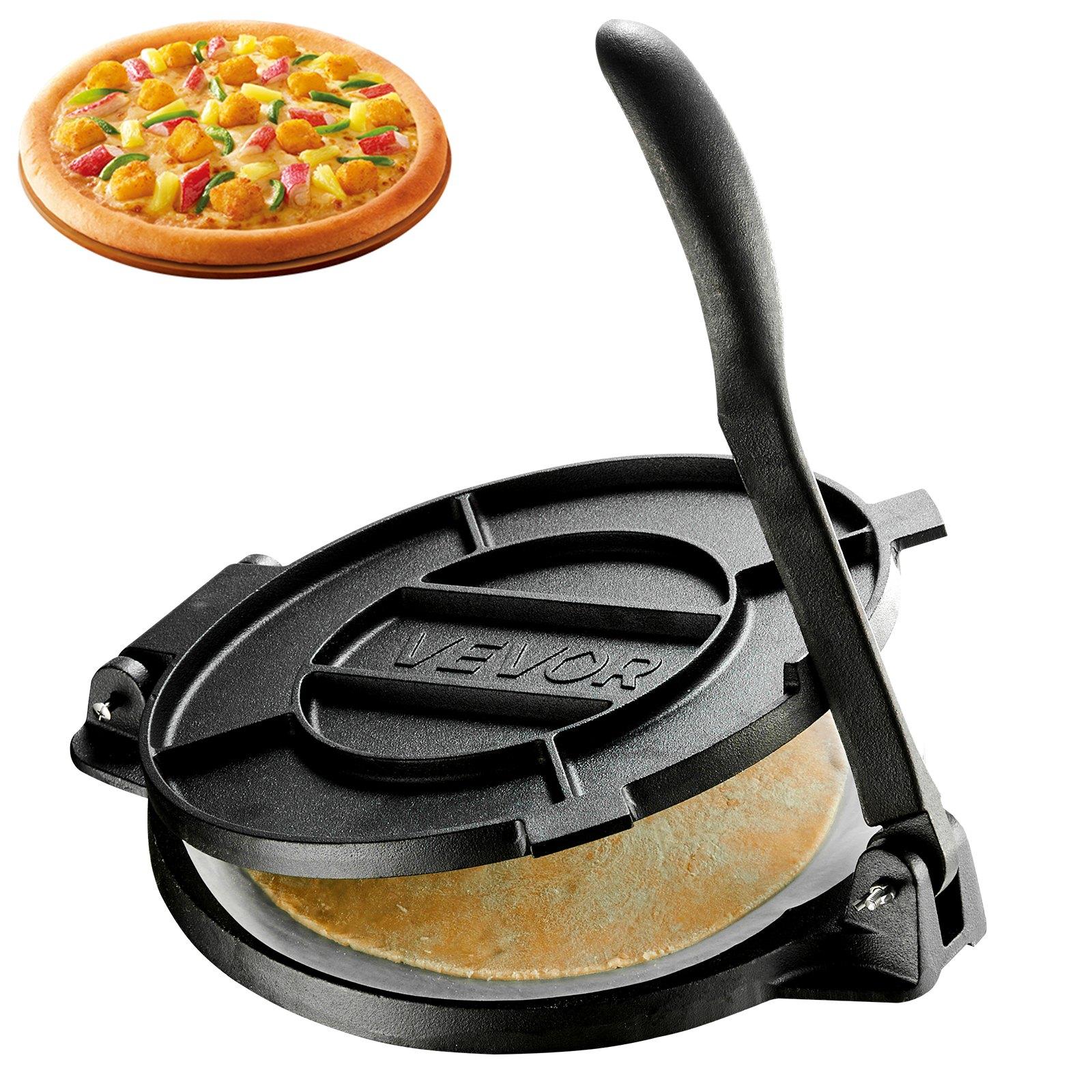 VEVOR Tortilla Press 30cm Cast Iron