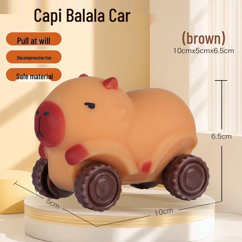 

Капибара Четырехколесная Растягивающаяся Деформируемая Игрушка-антистресс