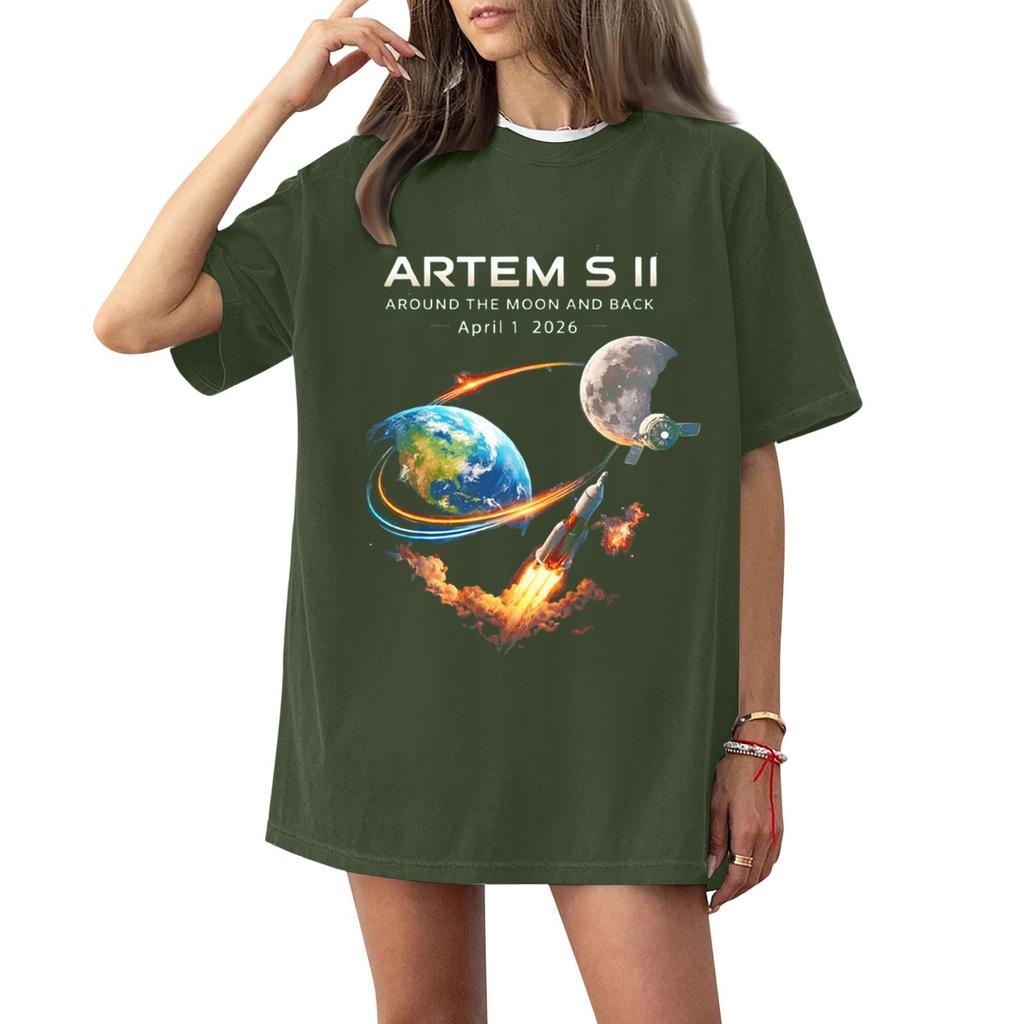 Damen Freizeit T-Shirt mit kurzen Ärmeln, Rundhalsausschnitt, Grafikdruck, Lockerer Schnitt, Bequemes Oberteil, Geeignet für den täglichen Gebrauch und Outdoor-Aktivitäten
