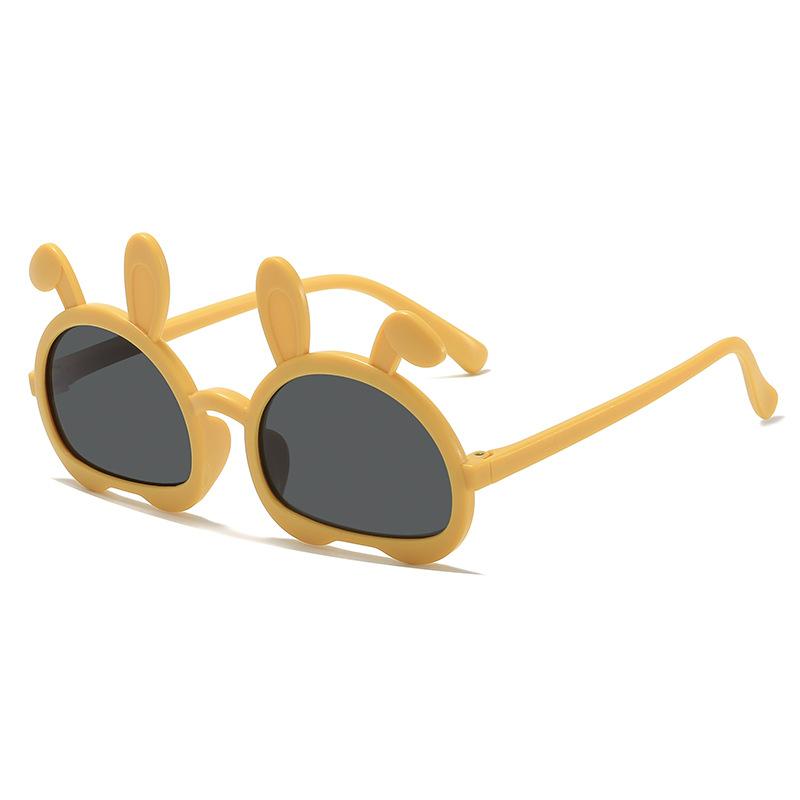 New Fashion Bunny Children's Sunglasses Cute Baby Men's and Women's Cartoon Sunglasses Street Shooting Dance Glasses