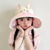 Cartoon Summer Beach Cap Adjustable Children Sun Hat Cute Kid Sun Protection Hat  Travel