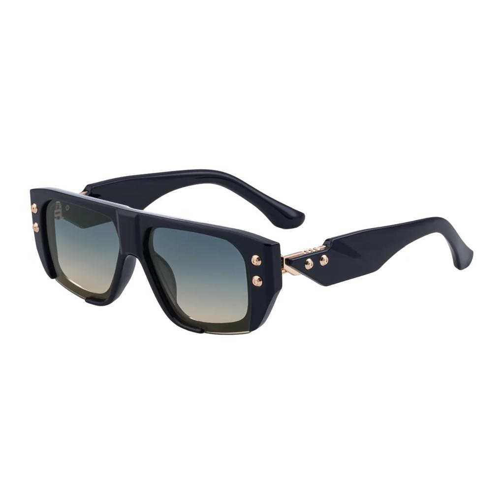 Classic Rivet Designer Style Style Irregular Sun Glasses Glasses Ladies For Men Classic Sun Eyeglasses Punk Popular Big Spectacle Frame Frame