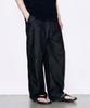 Koldeubeullaengkis Wide Fit String Summer Denim Pants Black