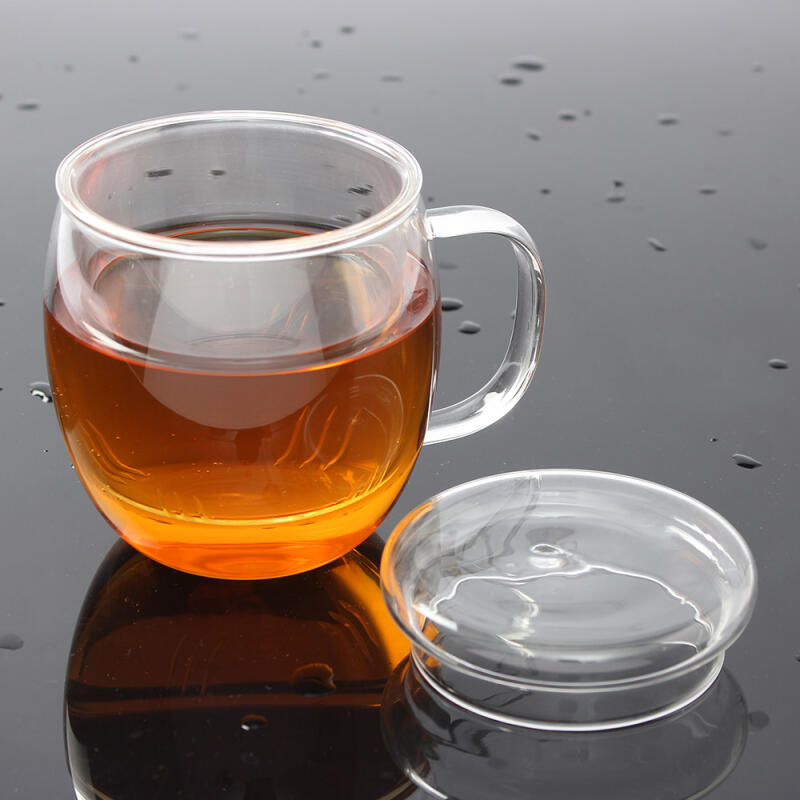 

Multi-purpose heat-resistant glass tea mug (450ml)