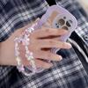 Transparent Acrylic Mobile Phone Chain Sweet Girl Phone Lanyard Y2K Phone Pendant  Bag Keychain
