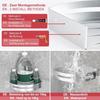 Yorbay Lot de 3 étagères de douche en aluminium, installation sans Perçage étagère d’angle de douche