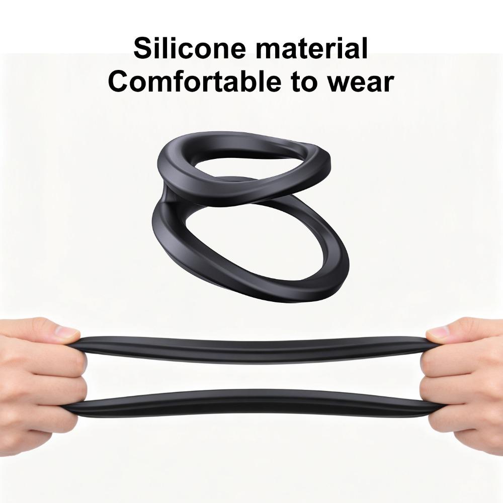 Liquid Silicone Male Penis Ring Delay Ring Soft Silicone Cock Ring Adult Toy For Men