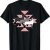 Show Club Lamb with Western Aztec-Inspired Geometric Pattern T-Shirt