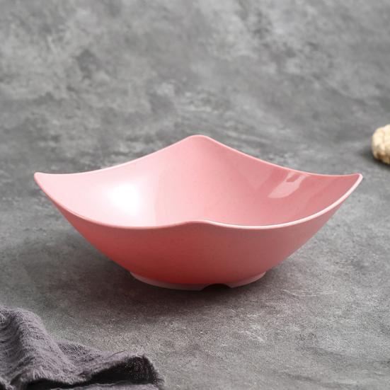 1/4Pcs Disposable Square Serving Bowls Smooth Edges Party Snack Salad Bowl