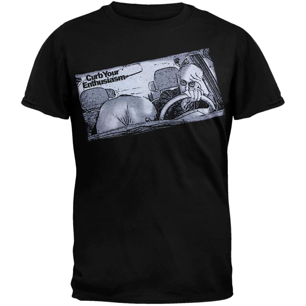 T-shirt Larry David Curb Your Enthusiasm - Dodgers Carpool M