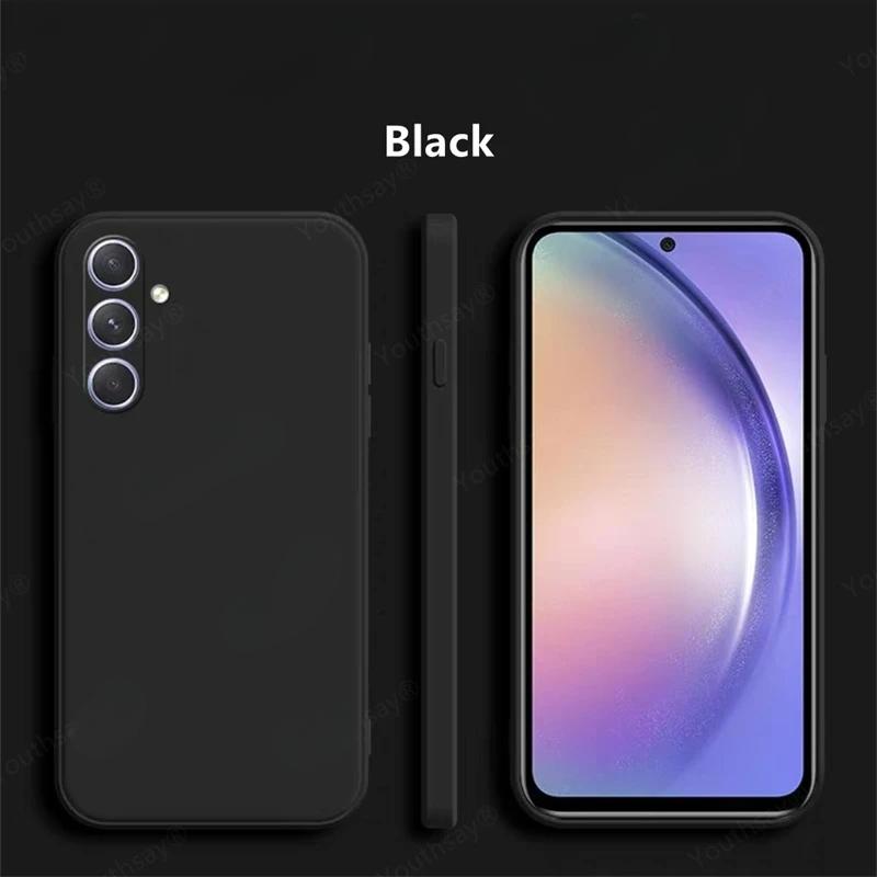Für Samsung Galaxy M35 Hülle Abdeckung Samsung Galaxy M35 Funda Coque Weiche Flüssigsilikon TPU Rückseite für Samsung M35 5G