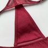 One piece is sent on behalf of the buyer! T mesh sexy thin strap thong perspective hot fun high fork T pants women