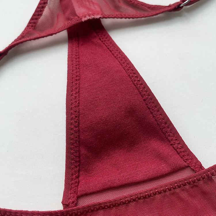 One piece is sent on behalf of the buyer! T mesh sexy thin strap thong perspective hot fun high fork T pants women