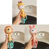Unicorn Baby Sound Rattle Stick With Light For Auditory And Handeye Coordination Training