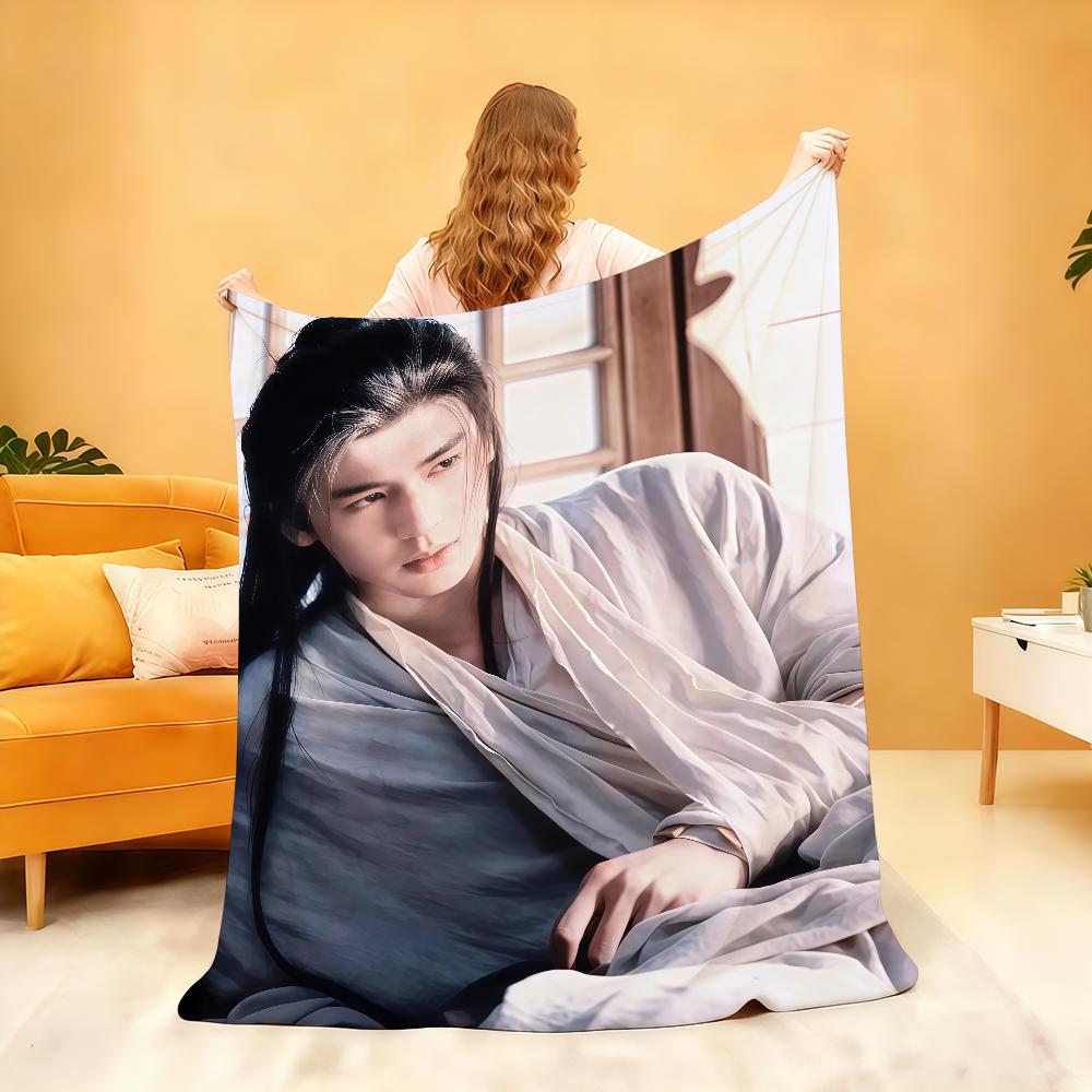 Zhang Linghe TV Pursuit of Jade Xie Zheng Blanket Soft Throw Blanket for Home Bedroom Bed Sofa Picnic Travel Office Blanket Gift