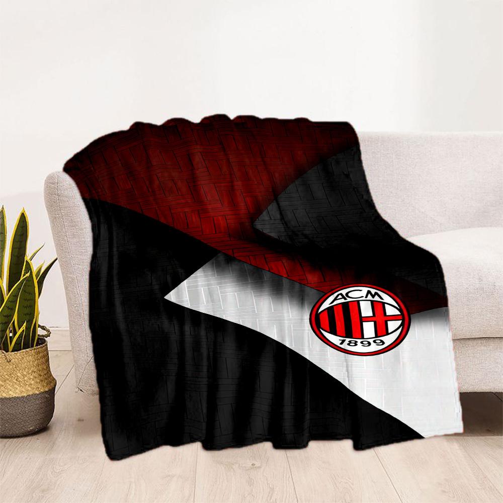Ac Milan Blanket Soft Warm Cozy Suitable For Livingroom Chair Couch For All Seasons Modern Birthday Christmas Gift Blanket
