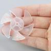 1 pz. Mini ventola in plastica di piccola potenza con 6 lame per motore asciugacapelli