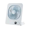 Desk Fan Table Portable USB Rechargeable Foldable Table Fan With 5 Gear Power Display Ultra Quiet Hang Fan For Office Home