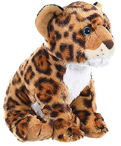 Wild Republic Jaguar Plush Toy, Fluffy Wild Animal Figurine, W19 X D27 X H27cm (19353)