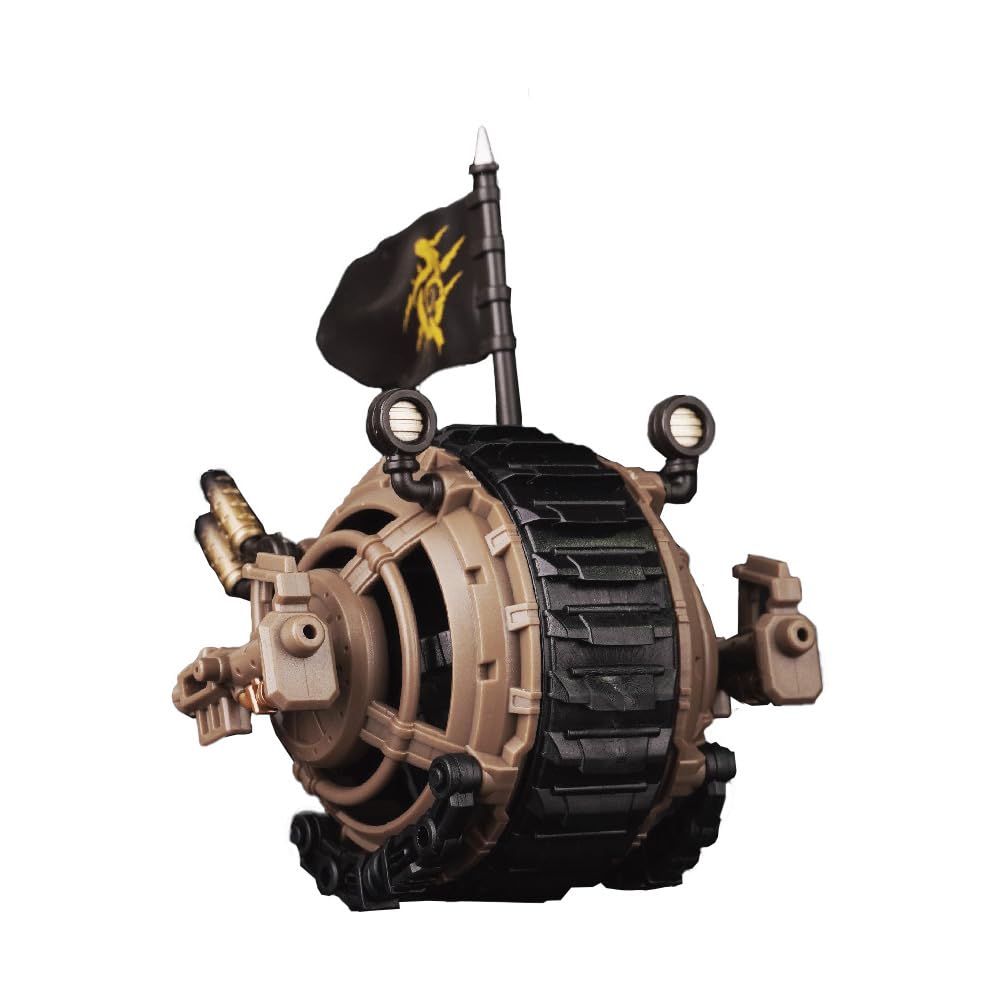 

TOYS ALLIANCE LIMITED Core Imilus Series ARC 47 Remains Brigade Sandstorm Chakram Bike Scale ABS POM PA PVC Painted Movable Figure Arc Senki 1/35 &