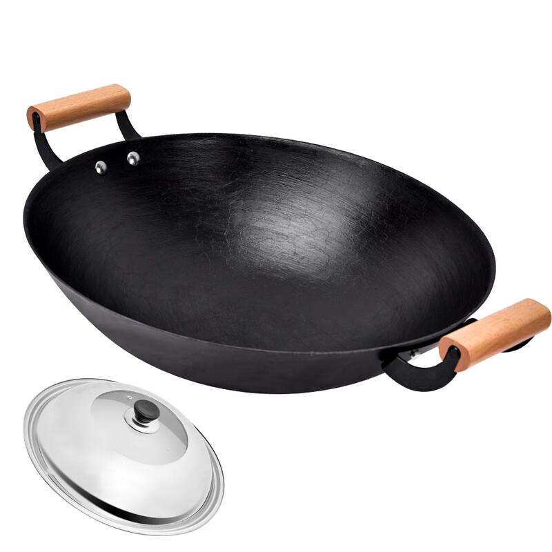 Xia Laoda Lu Chuan Cast Iron Double-Handle Wok