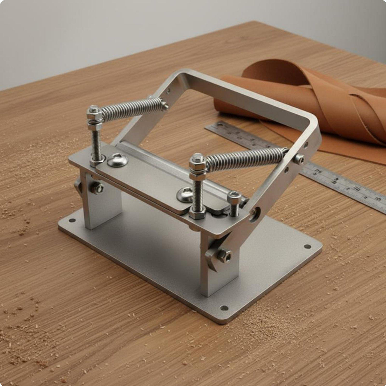 Manual Leather Skiver Replaceable part Thinning Machine Adjustable Thickness Leatherworking