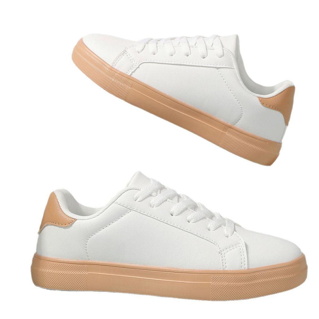 Autumn 2025 Women's Premium White Leather Sneakers