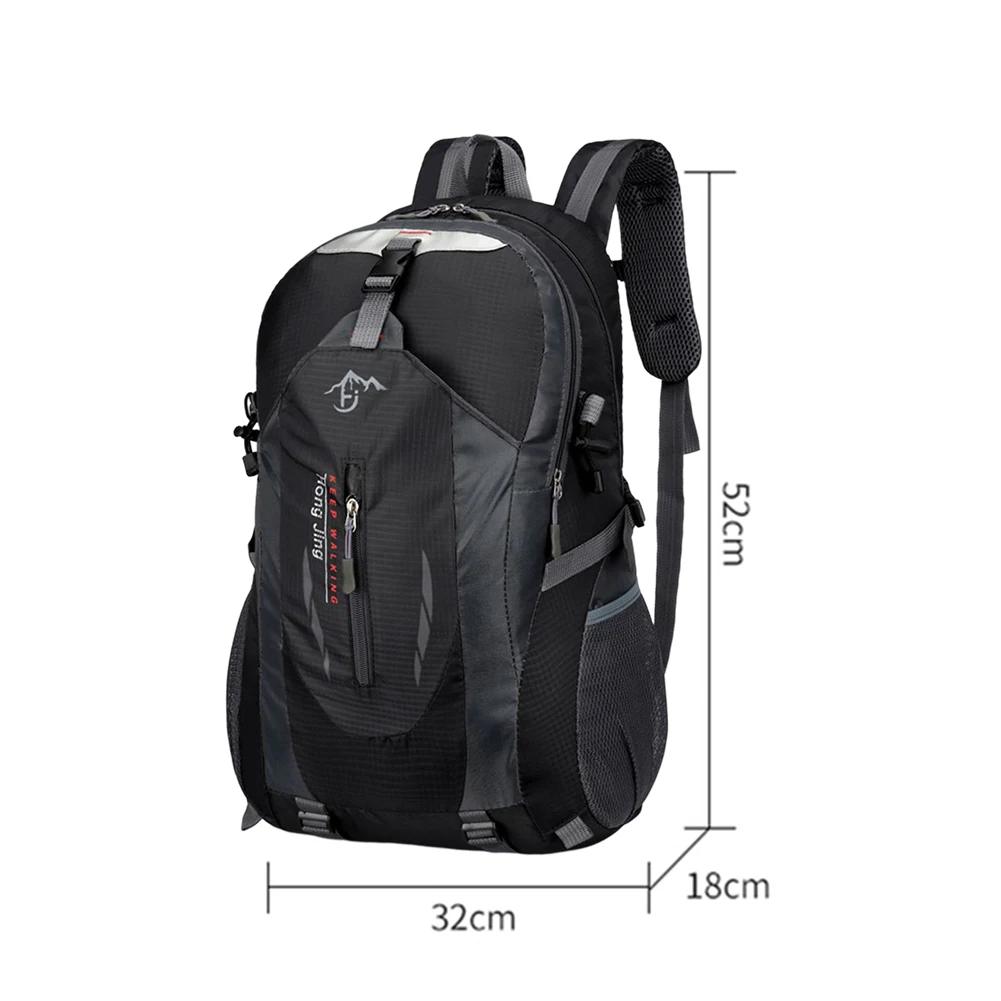 Men Sports Backpack Women Outdoor Travel Backpack Waterproof Motorcycle Backpack Hiking Lightweight Trekking Fishing Duffel Bag