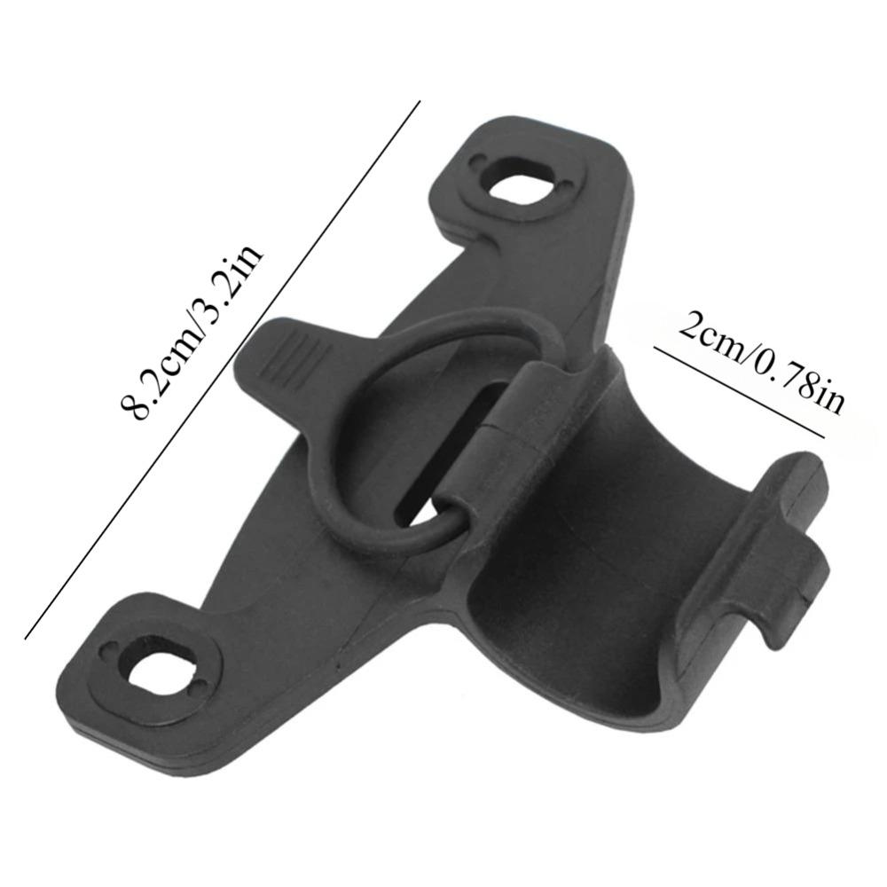 1pc Cycling Bicycle Pump Holder Silicone Strap Portable Bike Air Pump Clips Inflator Clamp Mount Bracket Holder Fixing Clip 6