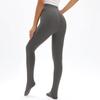 Extra Plus Size Warm Fleece Lined Leggings With Footed Bottoms Women Winter Thick Thermal Tights