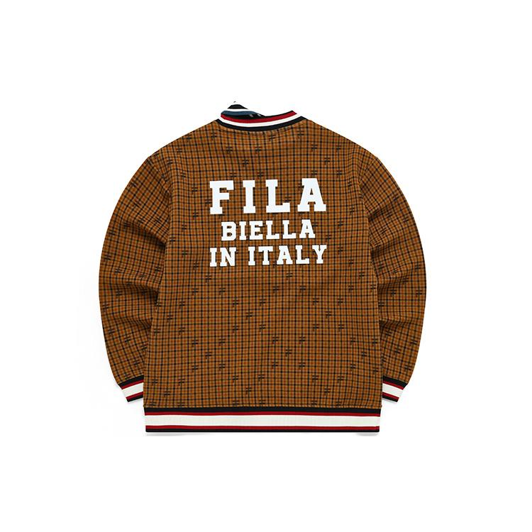 FILA MIHARA YASUHIRO Collaboration Collection Sweatshirt Men s Walnut Brown F11M213204F-BN XL