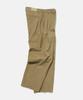 DTHIRTYONE Side Zip Pleated Cotton Pants (Camel Beige)