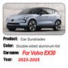 For Volvo EX30  2024 2025 Car Magnetic Mesh Sunshades Anti UV Auto Part Coverage Sunshade Privacy Protection Accessories