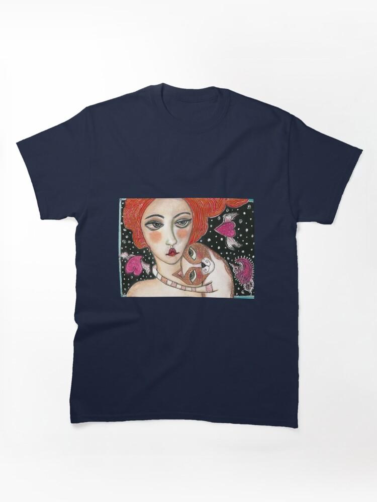She and Her Cat Me & Mrs. Jones Classic Unisex T-Shirt