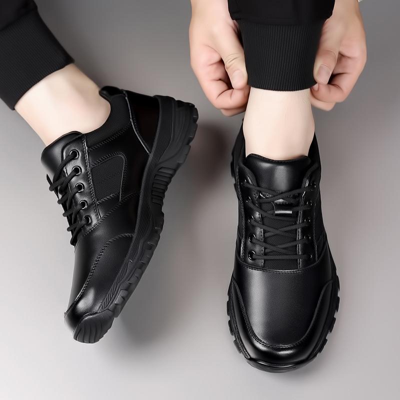 Men's Leather Casual Sneakers Outdoor Men's Sports Shoes