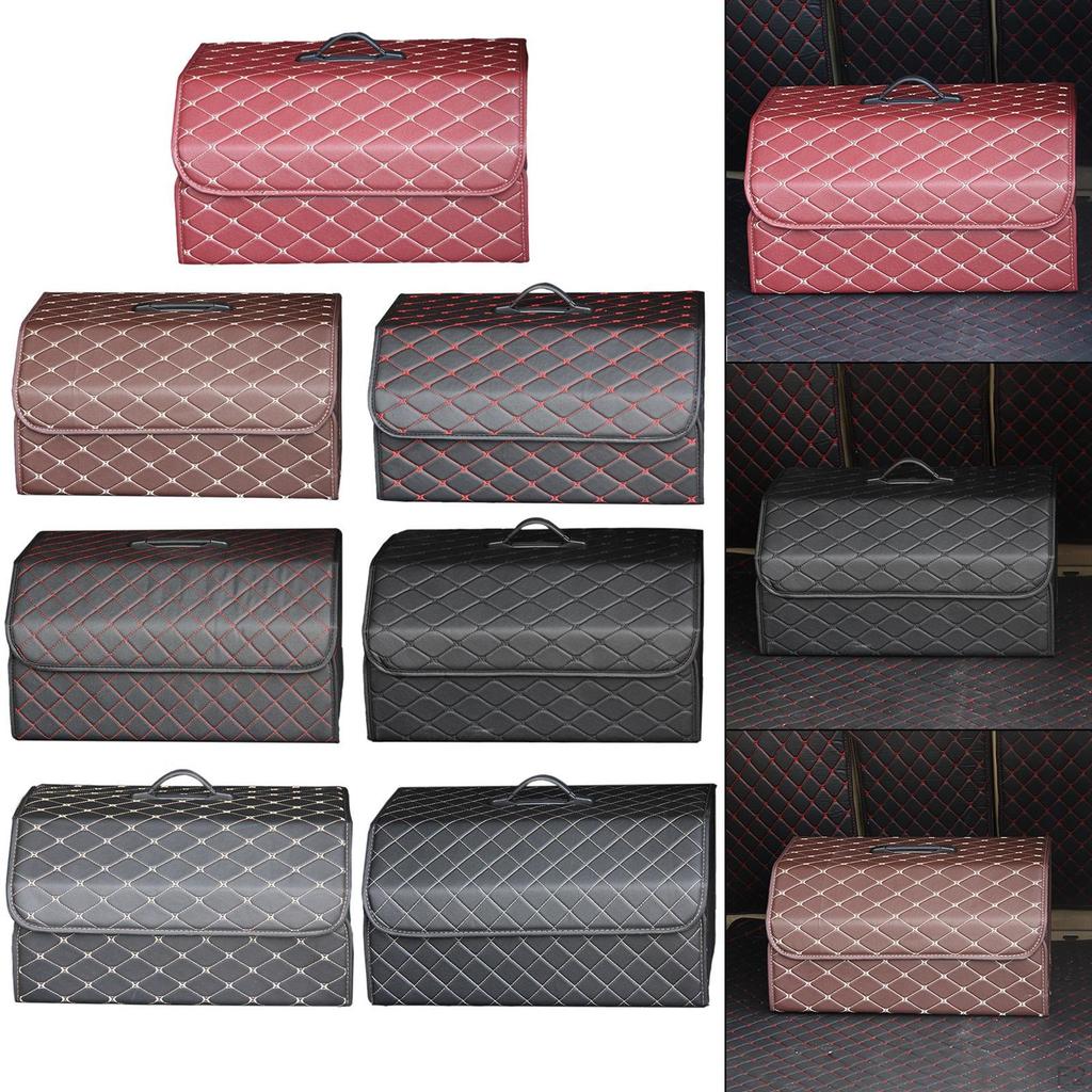 Trunk Storage Box Organizer Multipurpose Stowing ing PU Portable Waterproof Large Capacity Case
