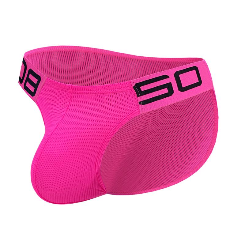 Herren Low Waist Mesh Dreiecks-Slips: Sexy, Atmungsaktiv, Hüfthebend, Ausbeulungsverstärkende Unterwäsche