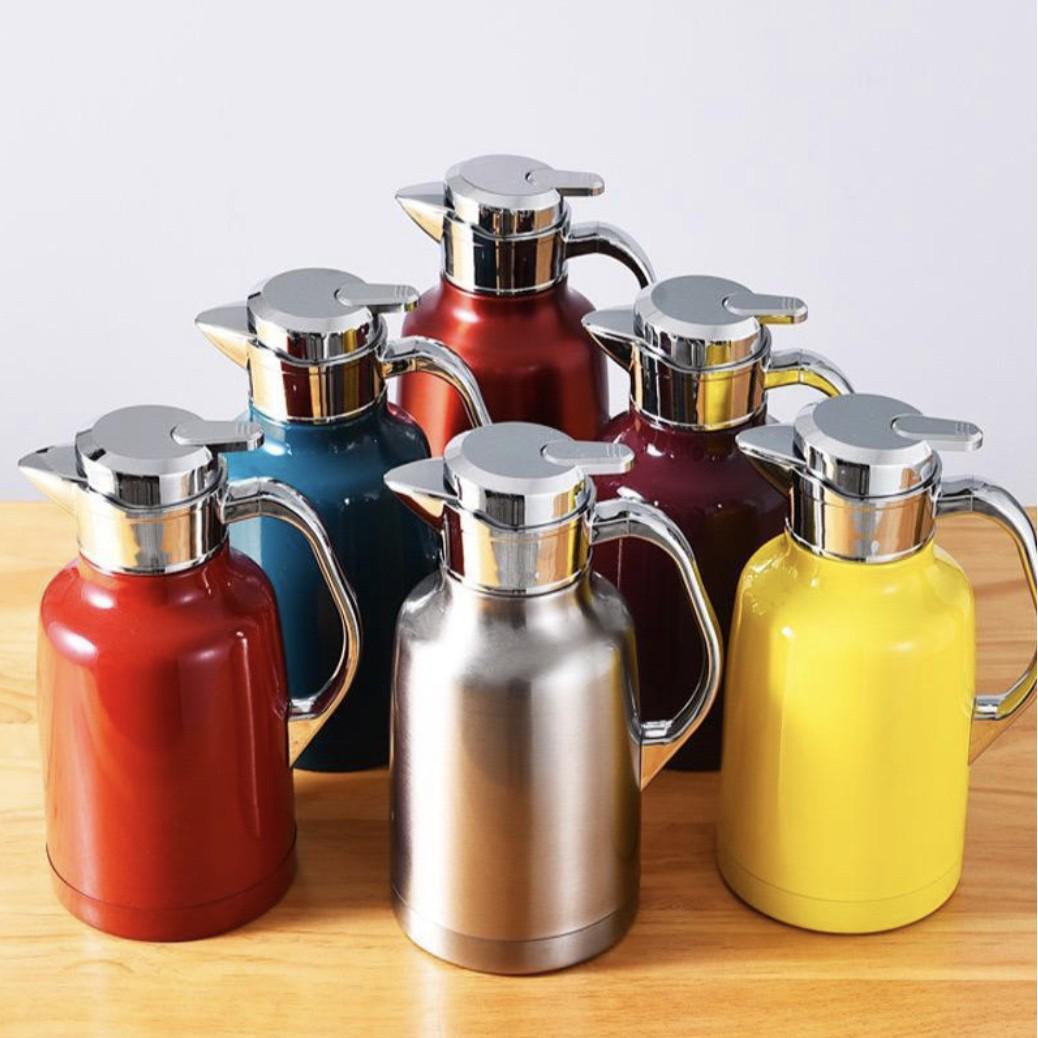 

Premium 304 Stainless Steel Thermos Flask, Large Capacity for Home, Dorm, Office - Hot Water Kettle China Red