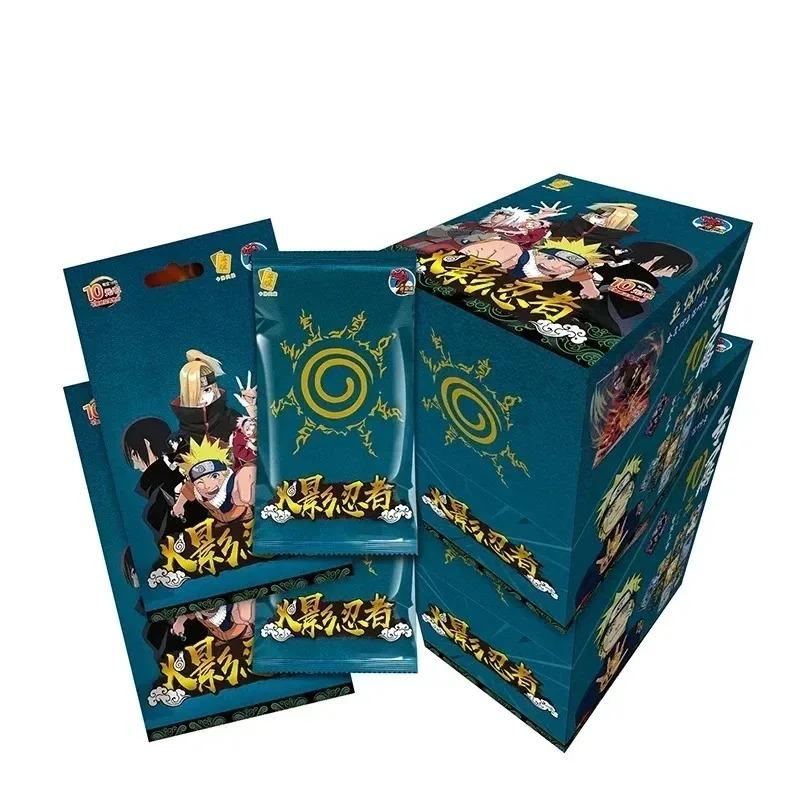 Genuine Naruto Card Will of Fire Series Dazzling UR SP Flash Dlash Card Uchiha Sasuke Anime Character Collectors Card Toys Gifts