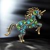 Horse Ornaments for Christmas Tree 2D Acrylic Sparkly Rhinestone Horse Hanging Ornament Gift for Women Girls Horse Lovers