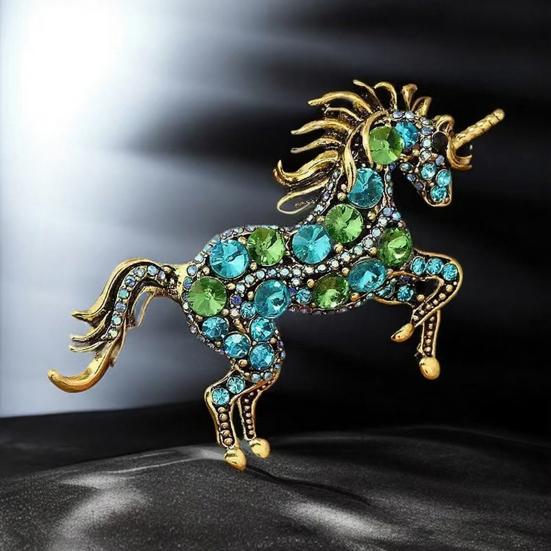 Horse Ornaments for Christmas Tree 2D Acrylic Sparkly Rhinestone Horse Hanging Ornament Gift for Women Girls Horse Lovers