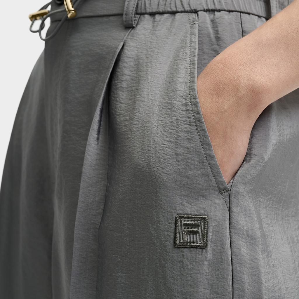 New FILA MILANO Collection Casual Pants Women's Xingji Gray F11W525802F-DY