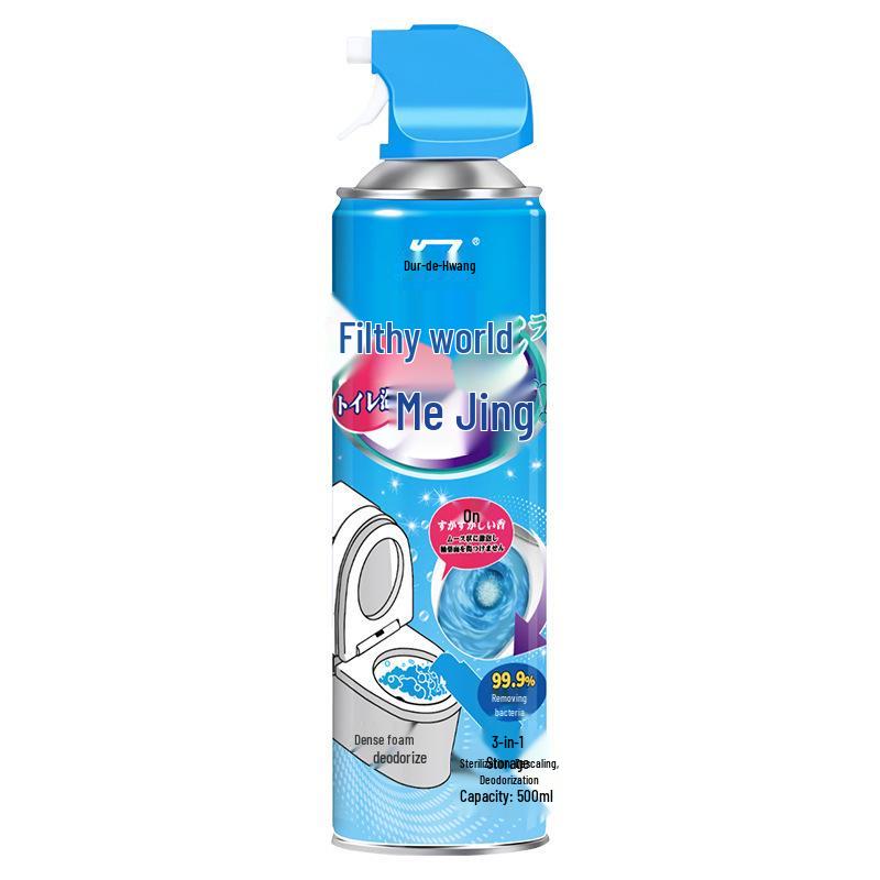 Антибактериальная Мусс-Пена для Чистки Туалета – Пена, Удаляет Пятна, Дезодорирует, Удаляет Известковый Налет