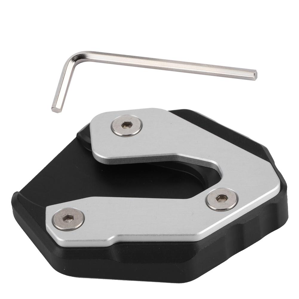 Enlarge Kickstand Side Stand Extension Plate Non Slip Pad Fits for Yamaha MT09 TRACER 900gt