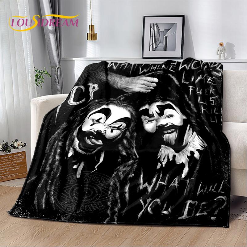 Rap Metal Insane Clown Posse Icp Juggalo Soft Flannel Blanket for Bed Bedroom Sofa Picnic,Throw Blanket for Cover Outdoors Gifts