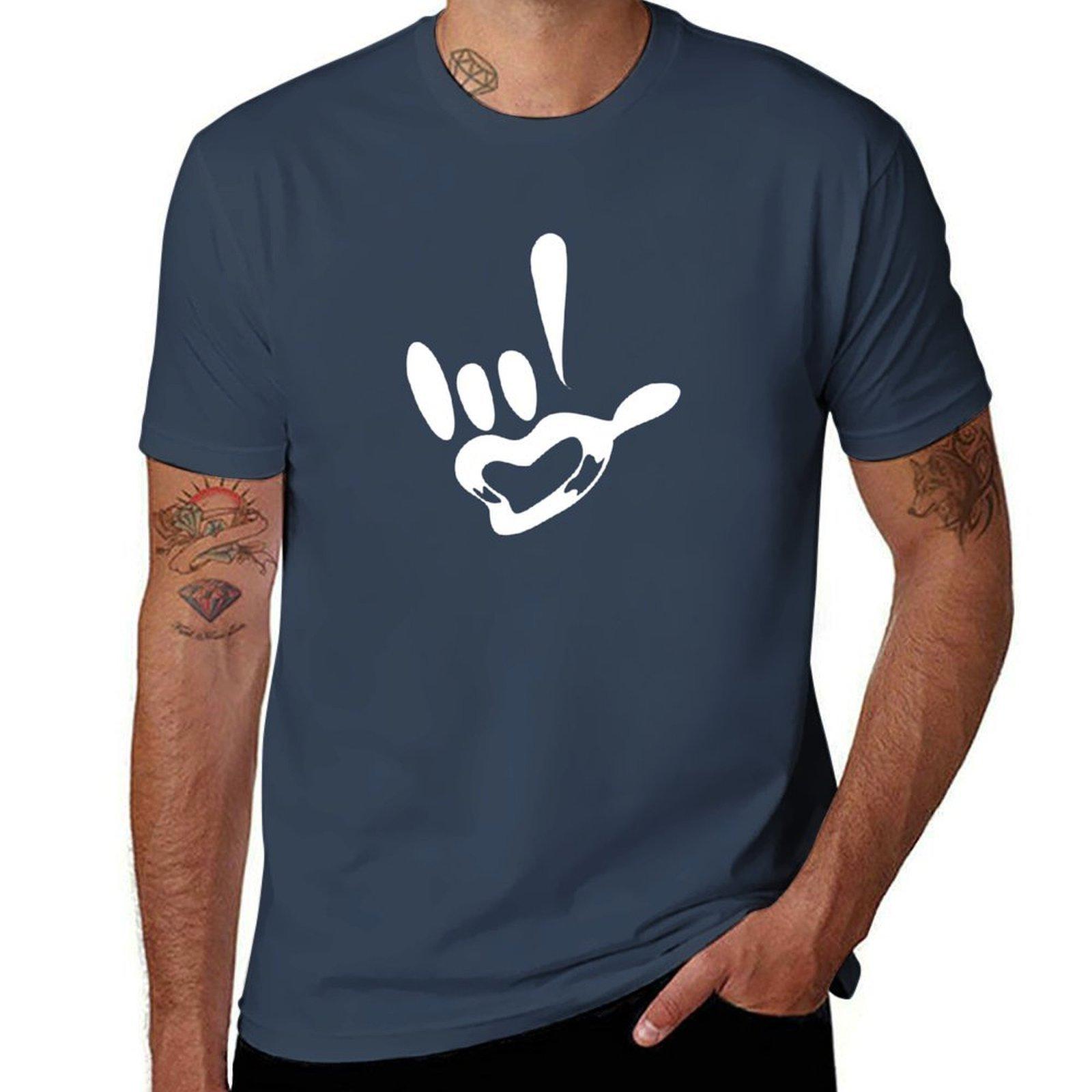 I LOVE YOU in sign language TShirt Outdoor Activity Sports TShirt S
