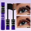 Two-Color Curling Volumizing Mascara, Natural Lengthening, Long-Lasting, Black & Brown. Anti-Fade, Anti-Clumping, Quick-Drying, Easy To Apply