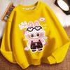 Children's Fashion Round-neck Hoodie, Spring and Autumn Boys' and Girls' Casual Long-sleeved Coat