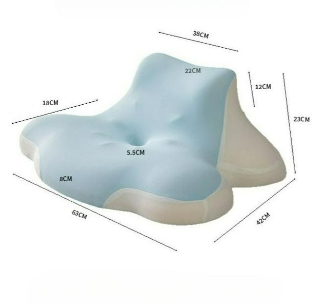 Deep Sleep Memory Cotton Sleeping Pillow Cervical Spine Cervical Sleeping Pillow Comfortable Ergonomic Body Positioner
