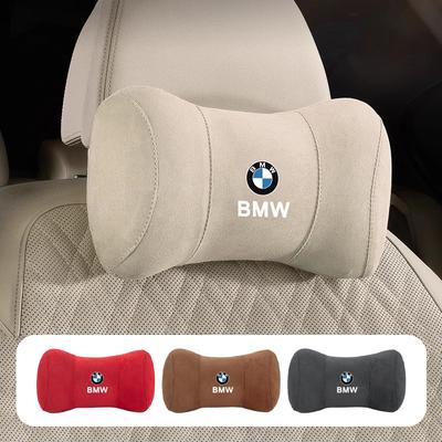 Siège Auto Suede Coton Mémoire Oreiller de Nuque Appui-Tête Pour E46 E90 E60 F30 F10 E39 i3 i4 X1 X2 X3 X5 X4 X6 X7 M3 M4 M5 G30 G20 F1